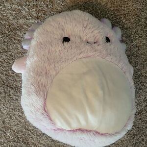 Original Squishmallows FuzzaMallows Monica Axolotl Plush
